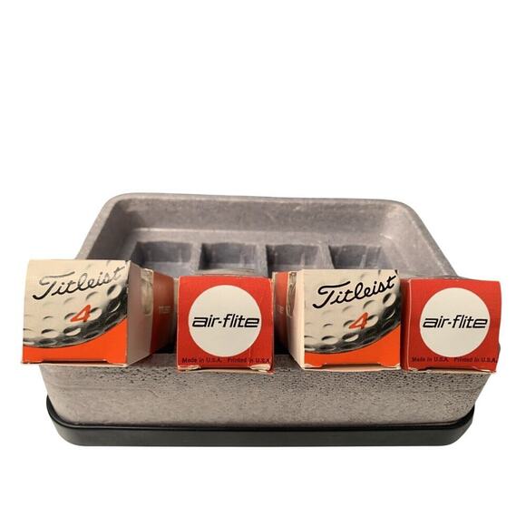 Vintage Spalding William Innes Golf Balls Unused 1968 New Old Stock Titleist - Picture 5 of 16